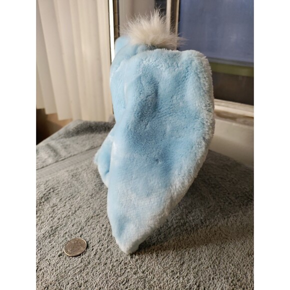 Commonwealth 1998 9"  BLUE ELEPHANT PLUSH TOY - Picture 2 of 5